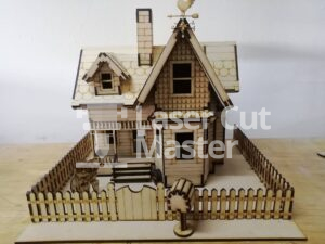 UP House Laser Cut File
