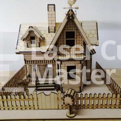 UP House Laser Cut File
