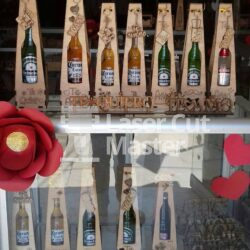Single box for beer Laser Cut File