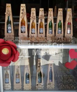 Single box for beer Laser Cut File