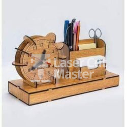 Desk clock Laser Cut File