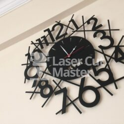 Wall Clock Laser Cut File