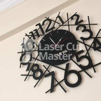Wall Clock Laser Cut File