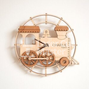 Train watch Laser Cut File