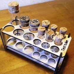 Tube holder Laser Cut File