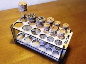 Tube holder Laser Cut File