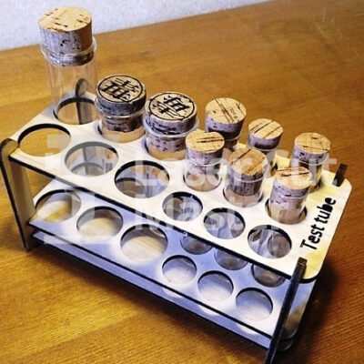 Tube holder Laser Cut File