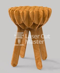 Stool Laser Cut File