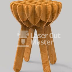 Stool Laser Cut File