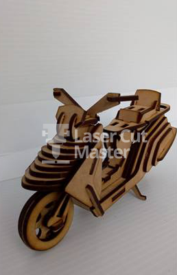Scooter Laser Cut File