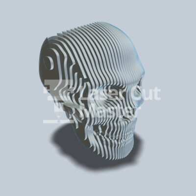 Skull Laser Cut File