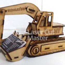 Bulldozer Laser Cut File
