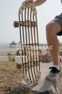 Skateboard Laser Cut File