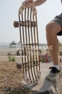 Skateboard Laser Cut File