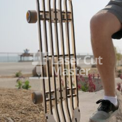 Skateboard Laser Cut File