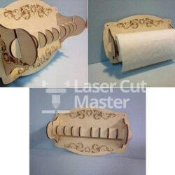 Toilet Paper Roll Laser Cut File