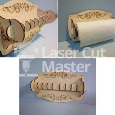 Toilet Paper Roll Laser Cut File