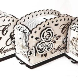 Napkin Holder Laser Cut File