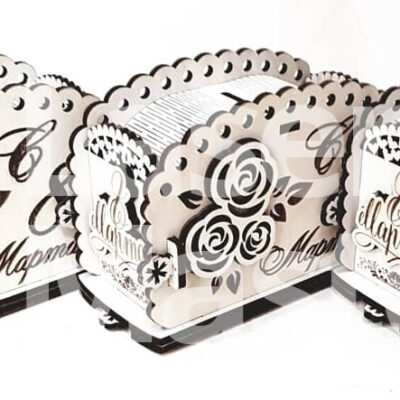 Napkin Holder Laser Cut File