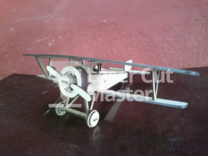 Nieuport plane Laser Cut File