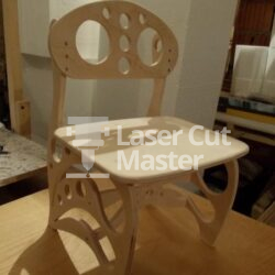 Children Chair Laser Cut File
