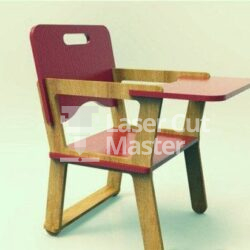 Doll High Chair Laser Cut File