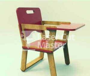 Doll High Chair Laser Cut File