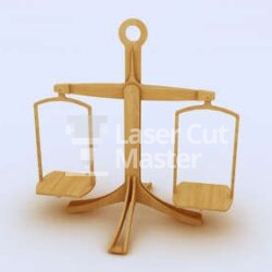Justice Balance Laser Cut File