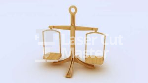 Justice Balance Laser Cut File