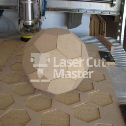 Soccer Ball Laser Cut File