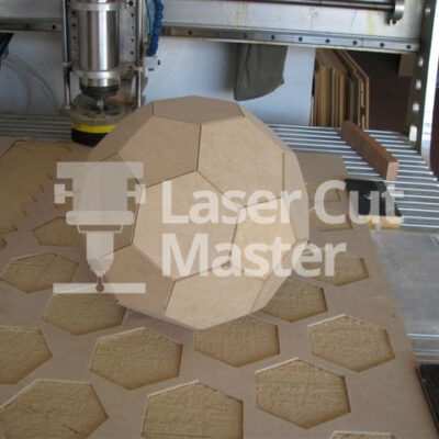 Soccer Ball Laser Cut File