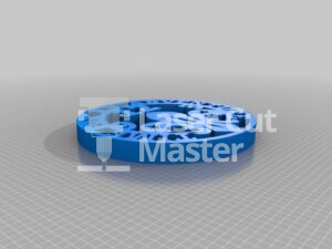 Wall Clock Laser Cut File