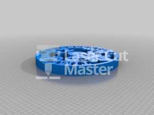 Wall Clock Laser Cut File