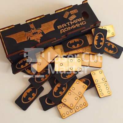 Batman Domino Laser Cut File