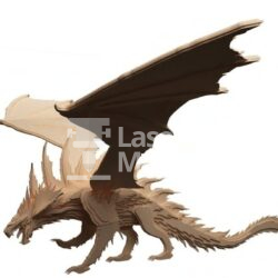 Dragon Laser Cut File