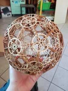 Sphere Laser Cut File