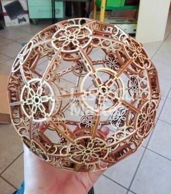 Sphere Laser Cut File