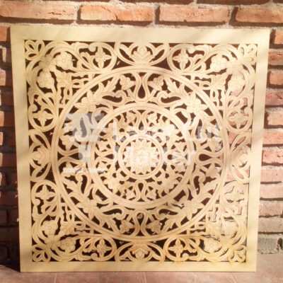 Square Mandala Laser Cut File
